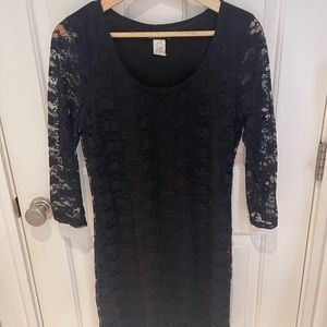 Black Lace Dress
